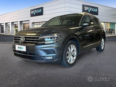 Usata VW Tiguan Advance 150 CV (110 kW) 2018 Grigio SUV