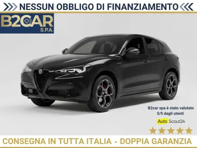 Käytetty Alfa Romeo Stelvio Estrema 209 HP (153 kW) 2022 Musta Katumaasturi