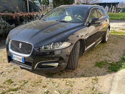 Usata Jaguar XF Sportbrake Luxury 200 CV (147 kW) 2013 Nero Station wagon