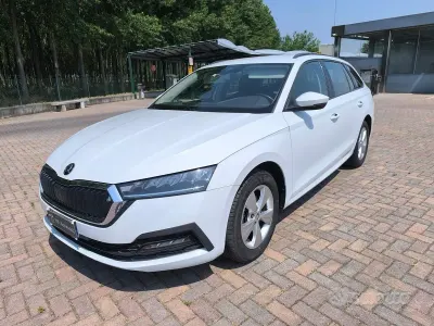 Usata Skoda Octavia Executive 116 CV (85 kW) 2022 Bianco Station wagon