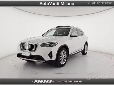 Usata BMW X3 190 CV (139 kW) 2022 Bianco SUV