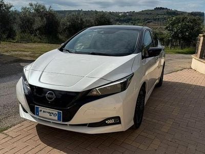 Usata Nissan Leaf N-Connecta 80 kW (109 CV) 2025 Bianco Utilitaria