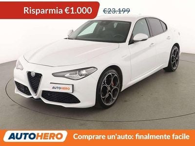 Usata Alfa Romeo Giulia Veloce 210 CV (154 kW) 2018 Bianco Berlina