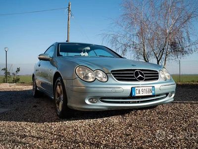 Usata Mercedes CLK240 170 CV (125 kW) 2002 Blu Coupé