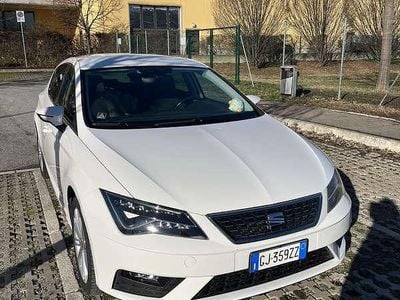 Usata Seat Leon XCELLENCE 150 CV (110 kW) 2018 Bianco Berlina