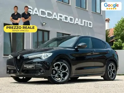 Usata Alfa Romeo Stelvio Veloce 209 CV (153 kW) 2021 Nero SUV