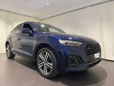 Usata Audi Q5 Sportback S-line plus 204 CV (150 kW) 2022 Blu navarra metallizzato SUV