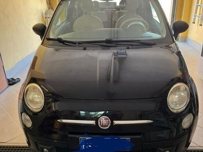 Usata Fiat 500 69 CV (50 kW) 2011 Blu Cabrio