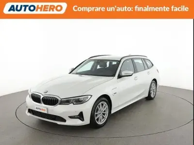 Usata BMW 320e Advantage 163 CV (119 kW) 2022 Bianco Station wagon