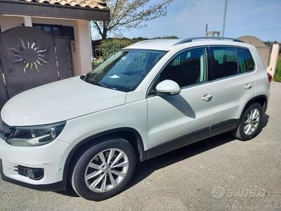 Usata VW Tiguan 110 CV (80 kW) 2015 Bianco SUV