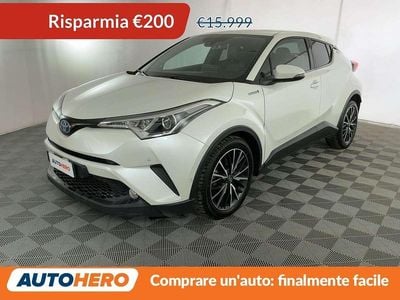 Usata Toyota C-HR Lounge 98 CV (72 kW) 2017 Bianco SUV