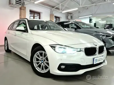 Usata BMW 318 Advantage 150 CV (110 kW) 2018 Bianco Station wagon
