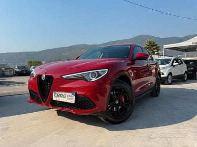 Usata Alfa Romeo Stelvio 210 CV (154 kW) 2019 Rosso SUV