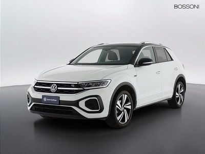 Usata VW T-Roc R-line 150 CV (110 kW) 2022 Bianco SUV
