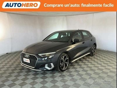 Usata Audi A3 Advanced 150 CV (110 kW) 2021 Grigio Berlina