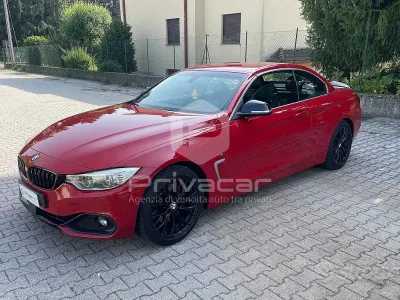 Usata BMW 428 Sport Line 245 CV (180 kW) 2014 Rosso Cabrio