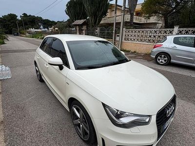 Usata Audi A1 S-Line 90 CV (66 kW) 2013 Bianco Utilitaria