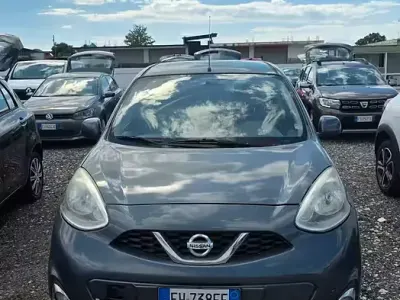 Usata Nissan Micra Visia 80 CV (58 kW) 2014 Blu Utilitaria