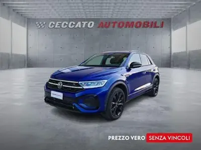 Usata VW T-Roc R-line 150 CV (110 kW) 2023 Blu SUV