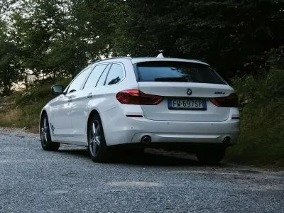 Usata BMW 520 190 CV (139 kW) 2019 Bianco Station wagon