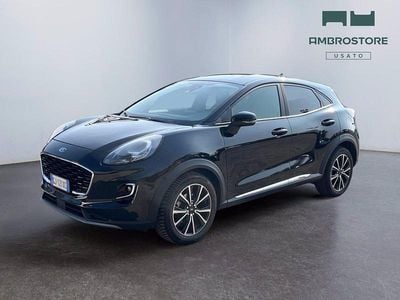 Gebraucht Ford Puma Titanium 125 PS (91 kW) 2022 Schwarz SUV