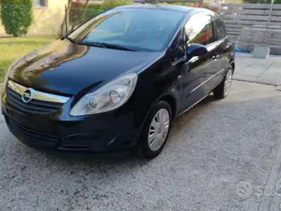 Usata Opel Corsa 2007 Nero Utilitaria