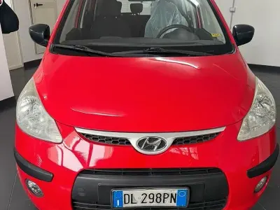 Begagnad Hyundai i10 Active 66 HK (48 kW) 2008 Röd Halvkombi