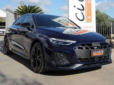 Nuova Audi A3 S-Line 150 CV (110 kW) 2025 Blu navarra Berlina
