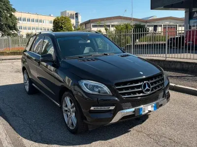 Usata Mercedes ML250 204 CV (150 kW) 2014 Nero SUV