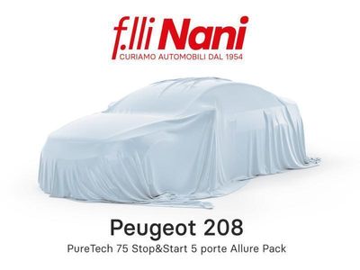 usata Peugeot 208 PureTech 75 Stop&Start 5 porte Allure Pack del 2022 usata a Massa