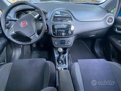 Usata Fiat Grande Punto S 75 CV (55 kW) 2012 Blu Utilitaria