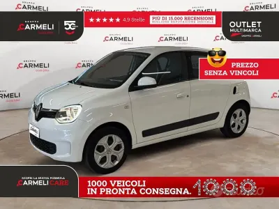 Usata Renault Twingo SE 65 CV (47 kW) 2022 Bianco Utilitaria