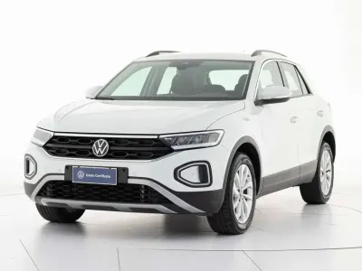 Usata VW T-Roc Life 110 CV (80 kW) 2023 Bianco SUV