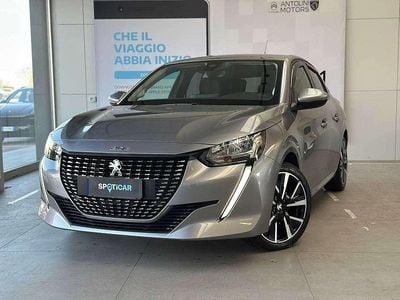 Usata Peugeot 208 Allure 101 CV (74 kW) 2020 Grigio Utilitaria