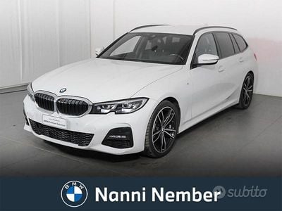 Usata BMW 320e M Sport 190 CV (139 kW) 2020 Bianco Station wagon