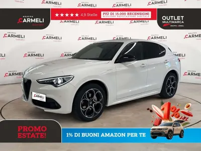 Usata Alfa Romeo Stelvio Veloce 210 CV (154 kW) 2022 Bianco SUV