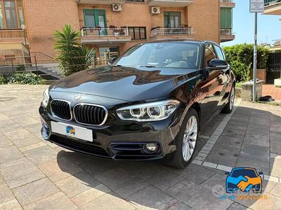 Usata BMW 118 Sport Line 150 CV (110 kW) 2018 Nero Utilitaria