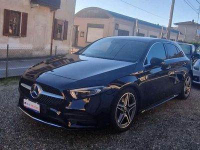 Usata Mercedes A180 Premium 136 CV (100 kW) 2020 Nero Berlina