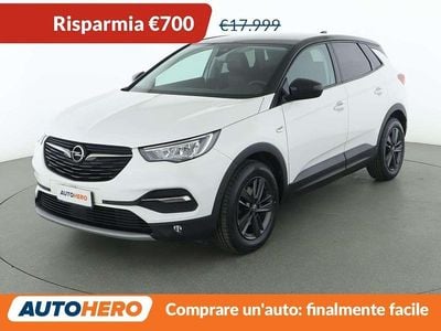 Usata Opel Grandland X Design Edition 131 CV (96 kW) 2021 Bianco SUV