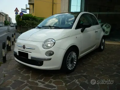 Usata Fiat 500 Lounge 69 CV (50 kW) 2013 Bianco Berlina