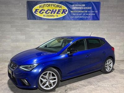 Usata Seat Ibiza FR 116 CV (85 kW) 2019 Blu Utilitaria