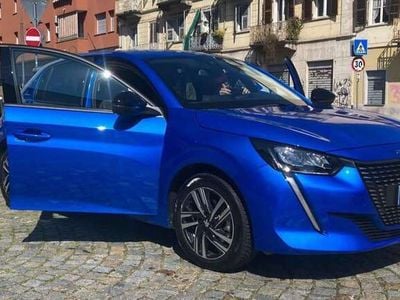 Usata Peugeot 208 Allure 101 CV (74 kW) 2023 Blu/azzurro Utilitaria