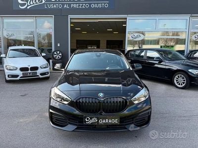 Usata BMW 118 Sport Line 140 CV (102 kW) 2020 Nero Utilitaria