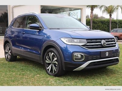 Usata VW T-Cross Advance 110 CV (80 kW) 2022 Blu/azzurro SUV