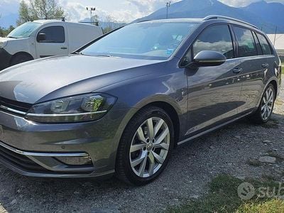 Occasion VW Golf VII Highline 110 PK (80 kW) 2017 Grijs Stationwagen