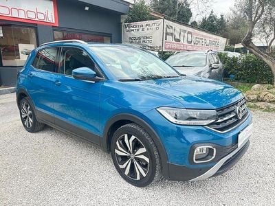 Usata VW T-Cross Advance 116 CV (85 kW) 2020 Blu SUV