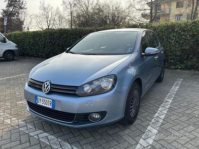Usata VW Golf VI Highline 122 CV (89 kW) 2009 Blu Utilitaria