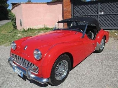 Usata Triumph TR3 99 CV (72 kW) 1957 Rosso Cabrio