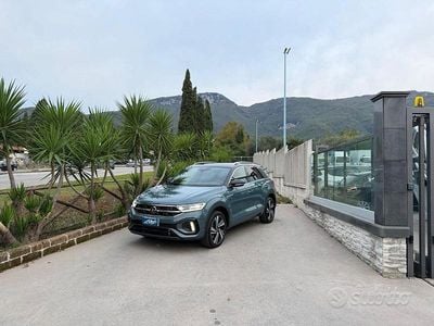 Usata VW T-Roc R 150 CV (110 kW) 2022 Verde SUV