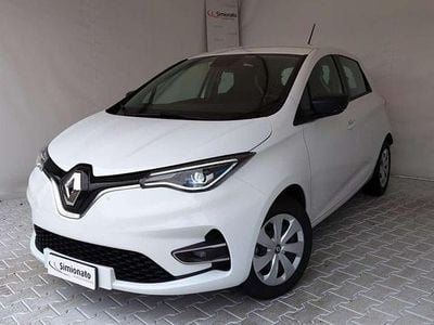 Usata Renault Zoe Life 80 kW (109 CV) 2021 Bianco Utilitaria